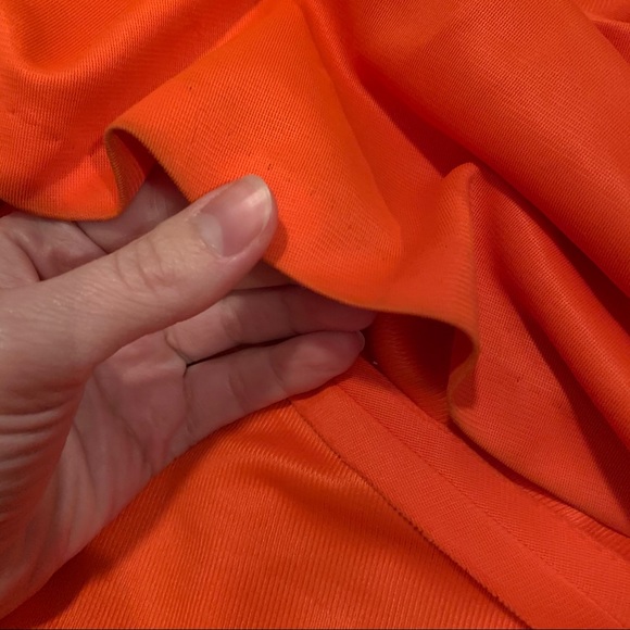 Vintage 70s Halter Plunge Maxi Dress Leg Slit S - Picture 11 of 15